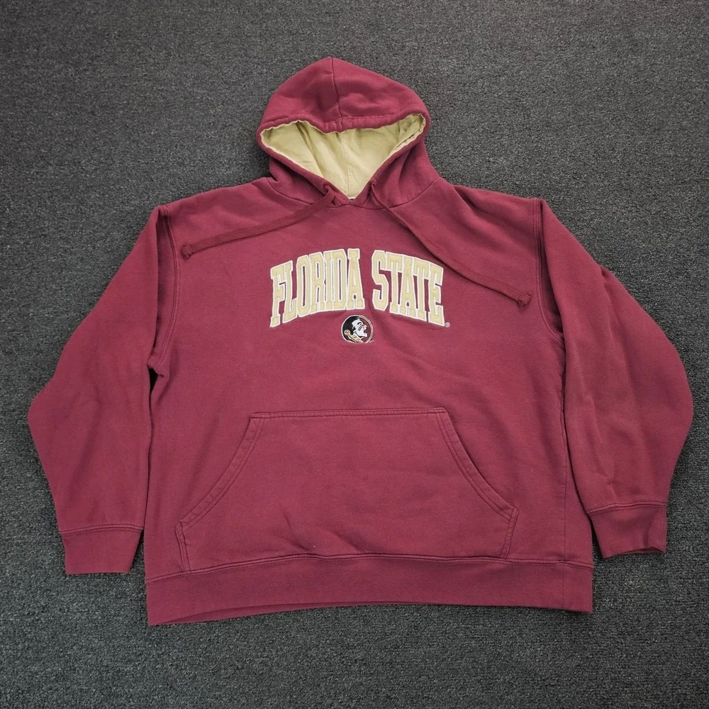 Vintage FSU Florida State Seminoles‎ Hoodie Mens XL Sweatshirt University Y2k